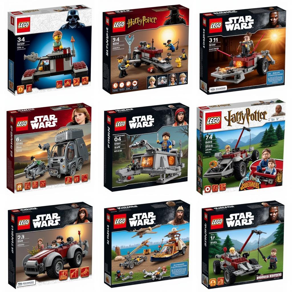 Các loại đồ chơi Lego phổ biến