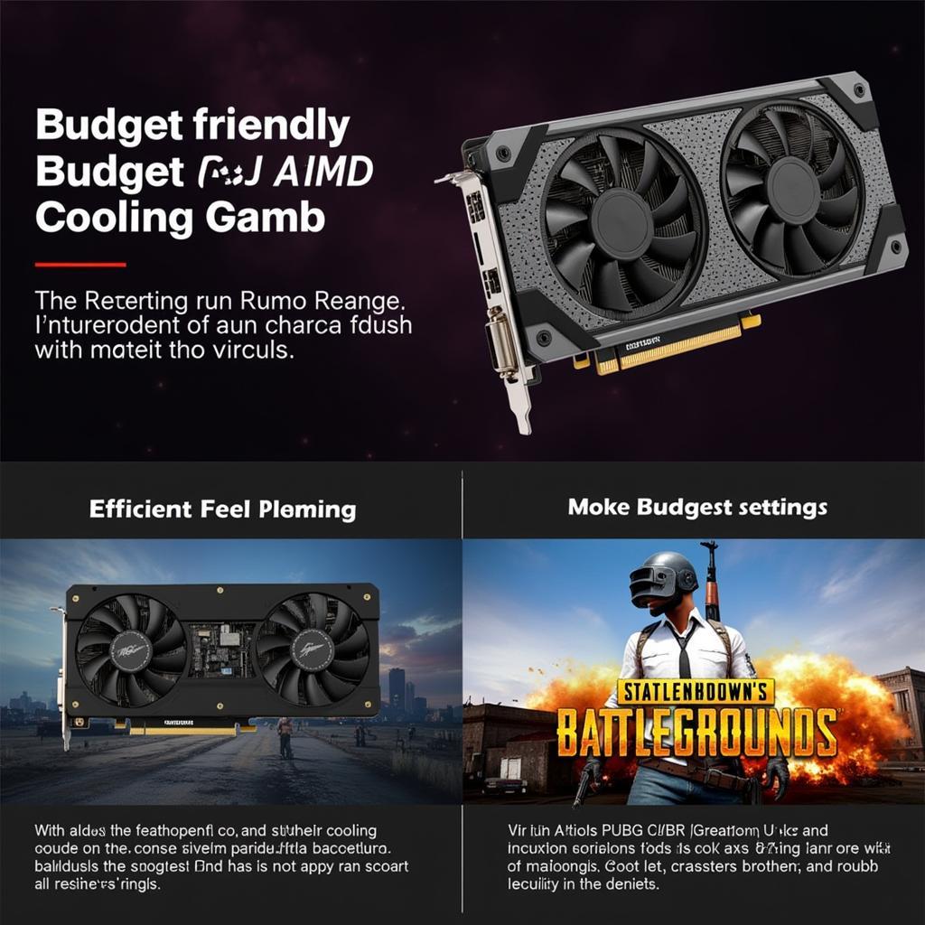 Card AMD chơi PUBG giá rẻ, hiệu năng tốt