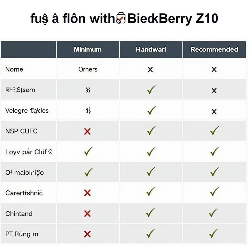 Cấu Hình Blackberry Z10 Liên Quân