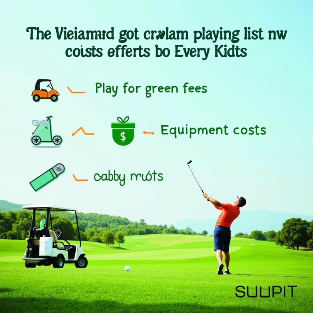 Chi phí chơi golf tại Việt Nam