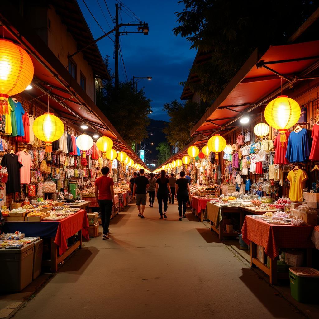 Chợ đêm Đà Lạt nhộn nhịp