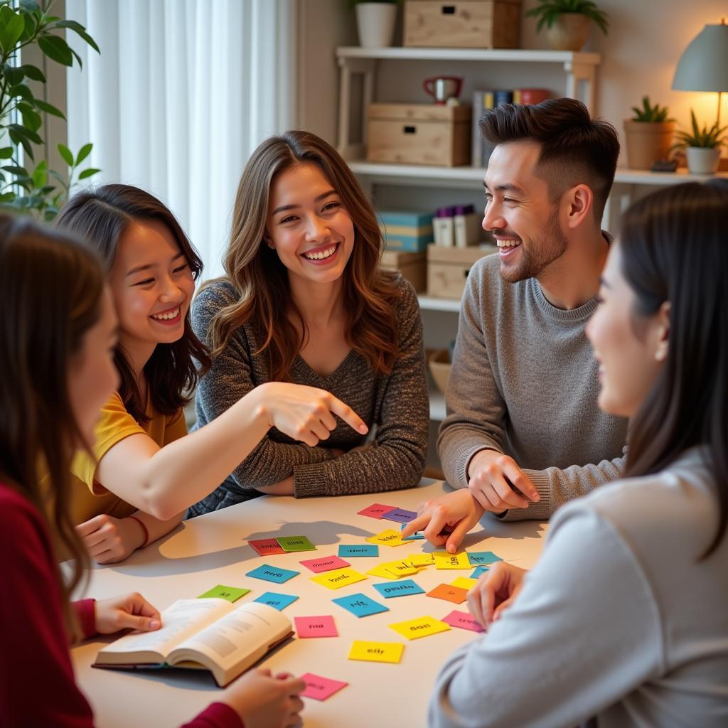 Playing Word Chain Games with Friends