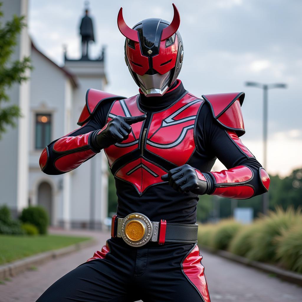 Cosplay Kamen Rider ấn tượng