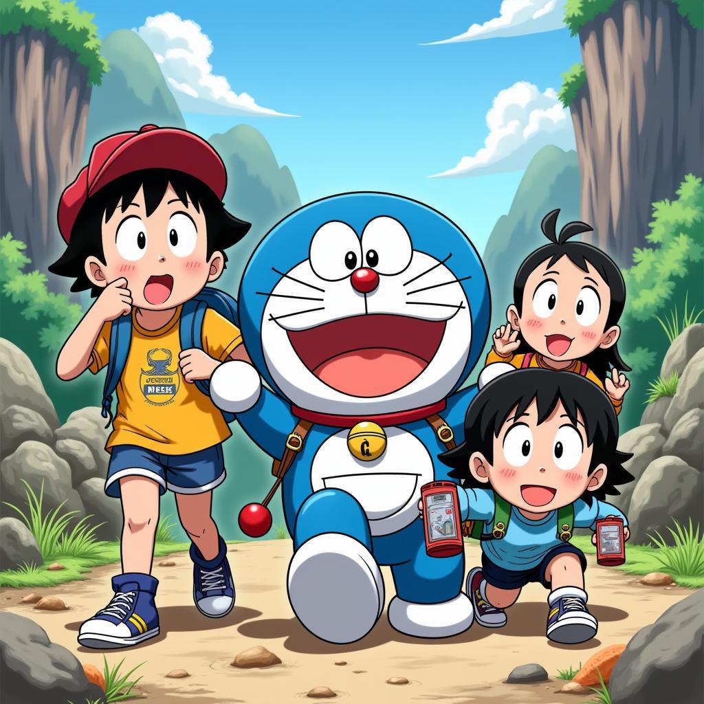 Doraemon và nhóm bạn phiêu lưu