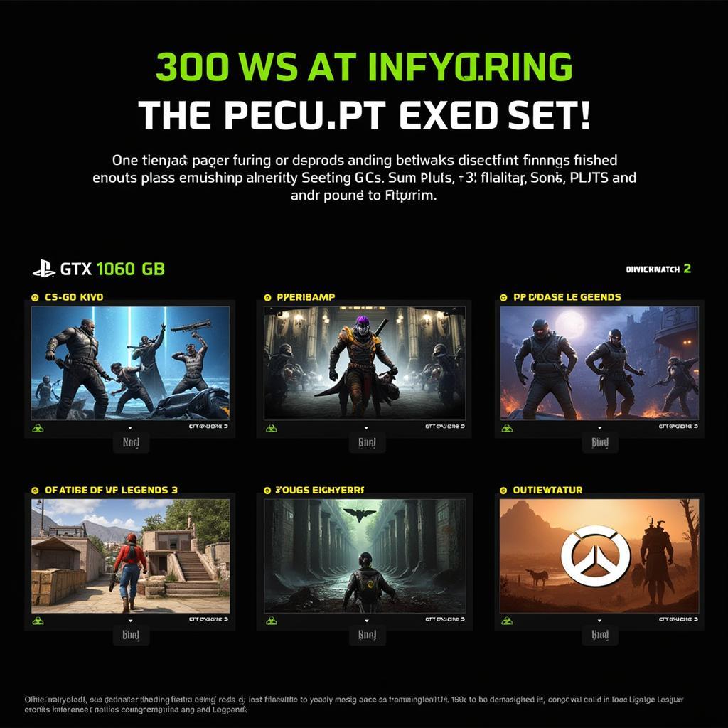 GTX 1060 6GB Chơi Game eSports