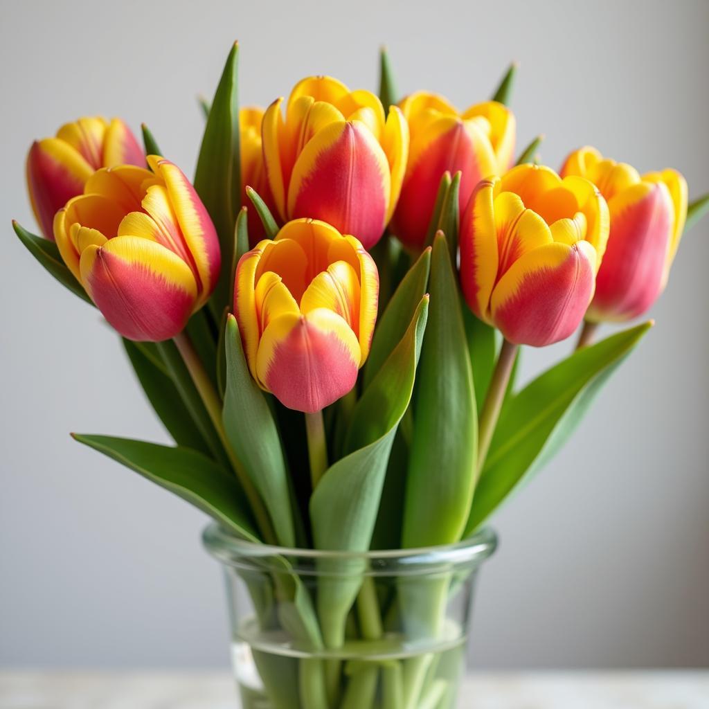 Hoa tulip đã cắt cành