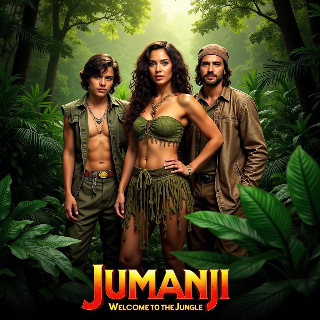 Poster phim Jumanji: Trò Chơi Kỳ Ảo