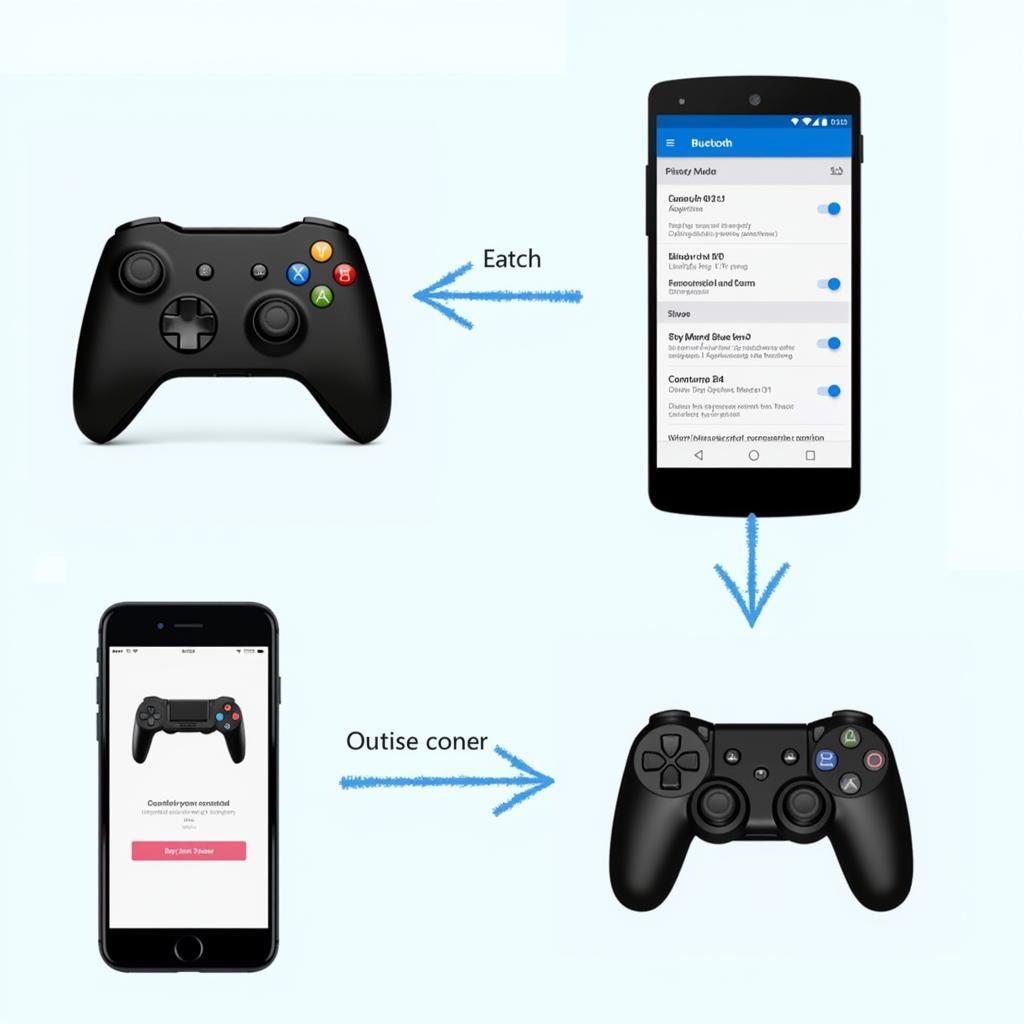 Kết nối Android Game Pad với điện thoại