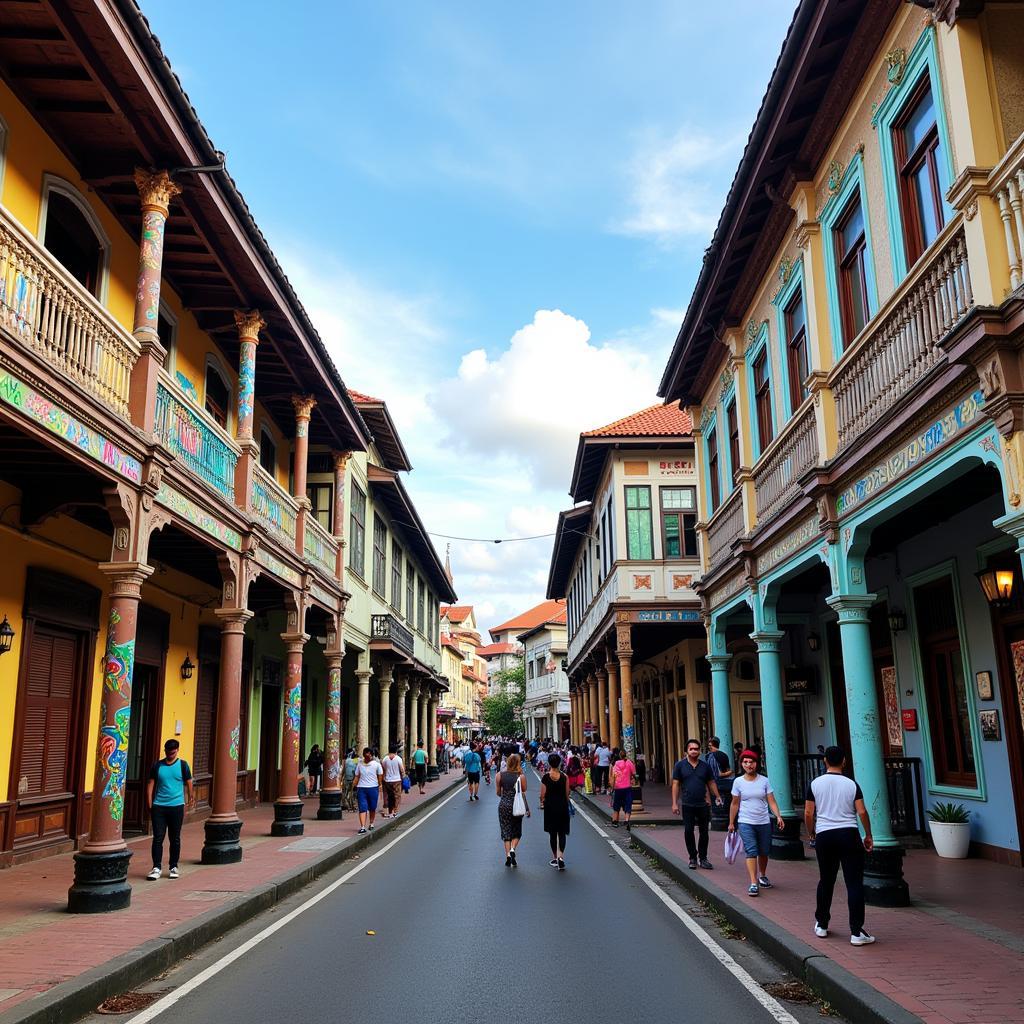 Khám phá di sản văn hoá George Town, Penang, Malaysia