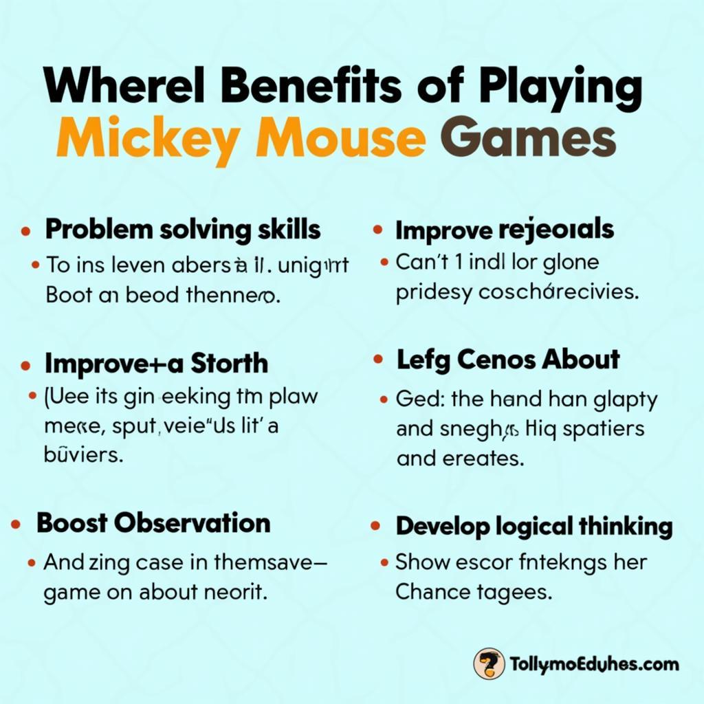 Lợi Ích Chơi Game Giải Cứu Chuột Mickey