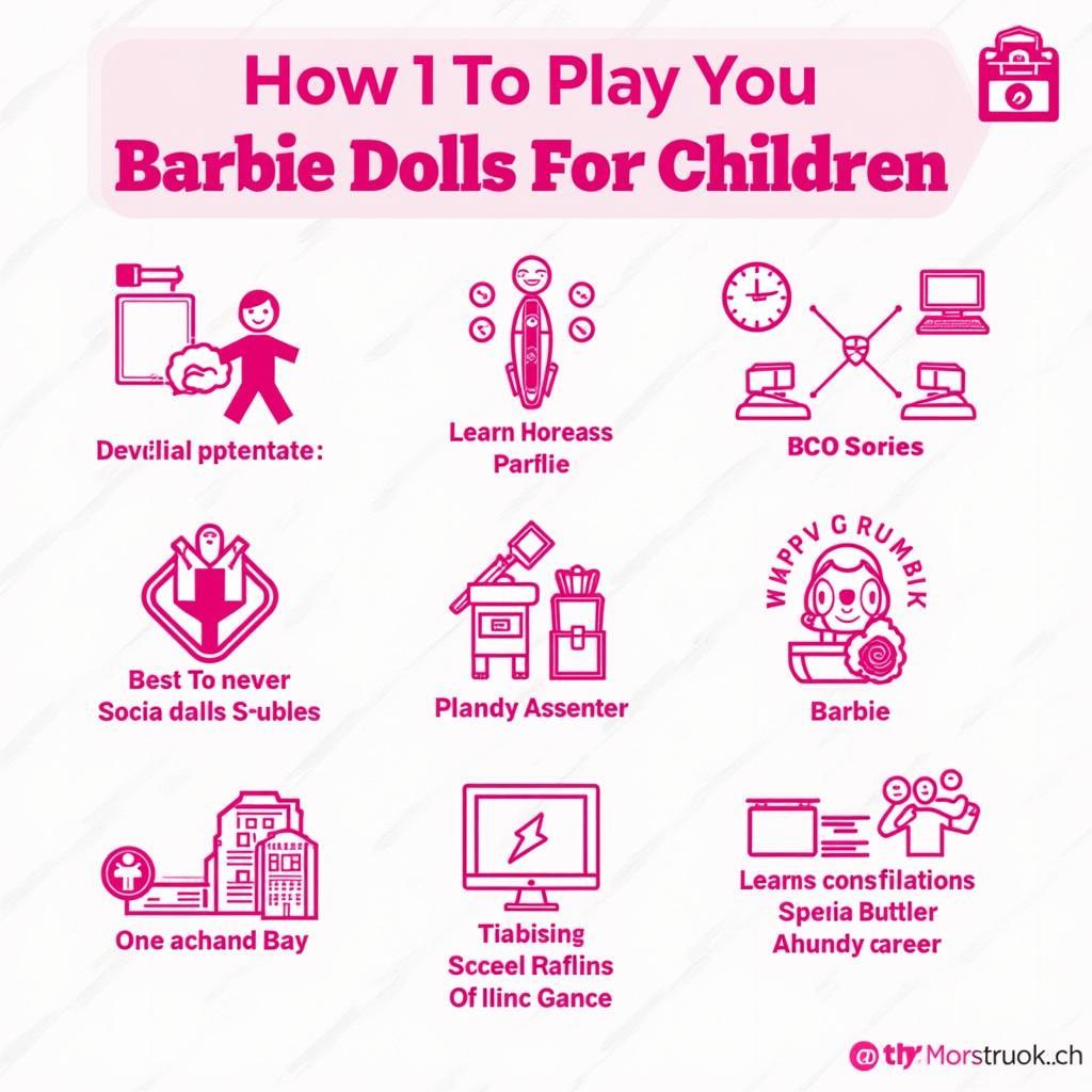 Lợi ích của búp bê Barbie đối với trẻ em