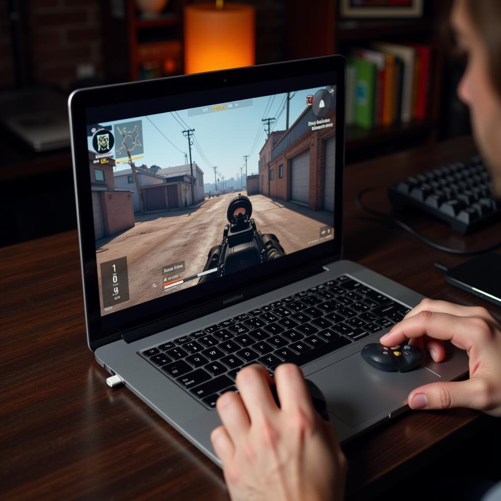 Macbook chơi game FPS