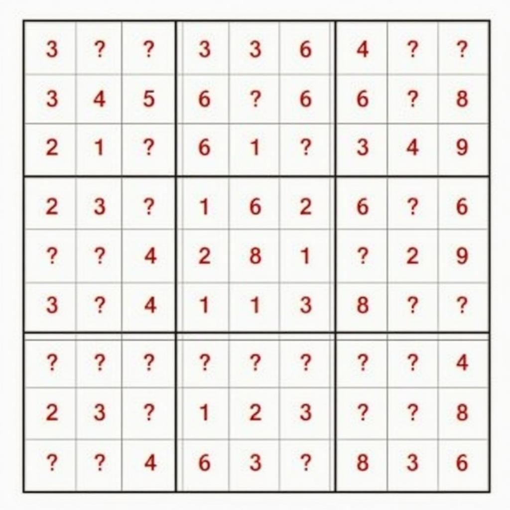 Mẹo chơi Sudoku: Xử lý tình huống bế tắc