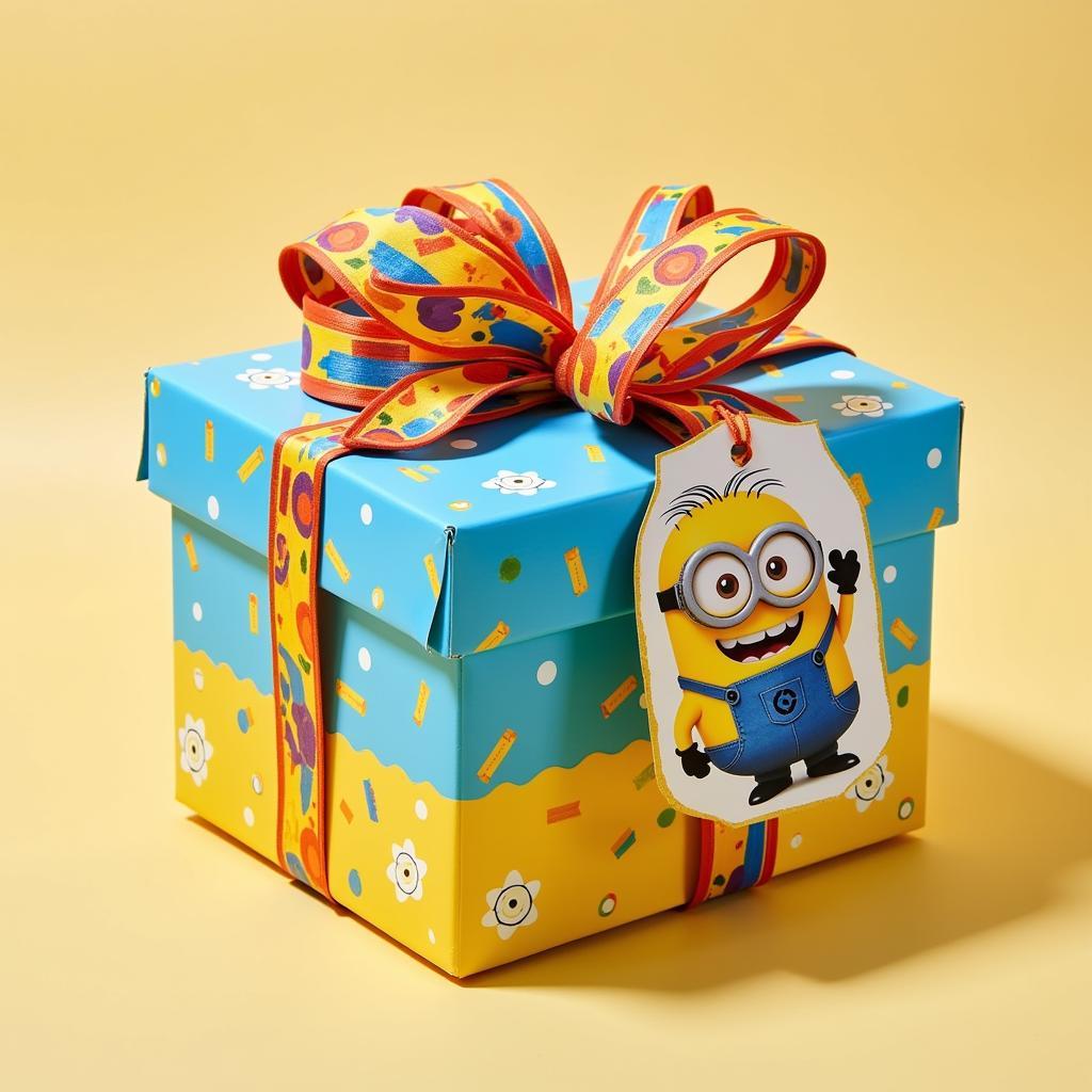 Minions xếp hình quà tặng cho bé