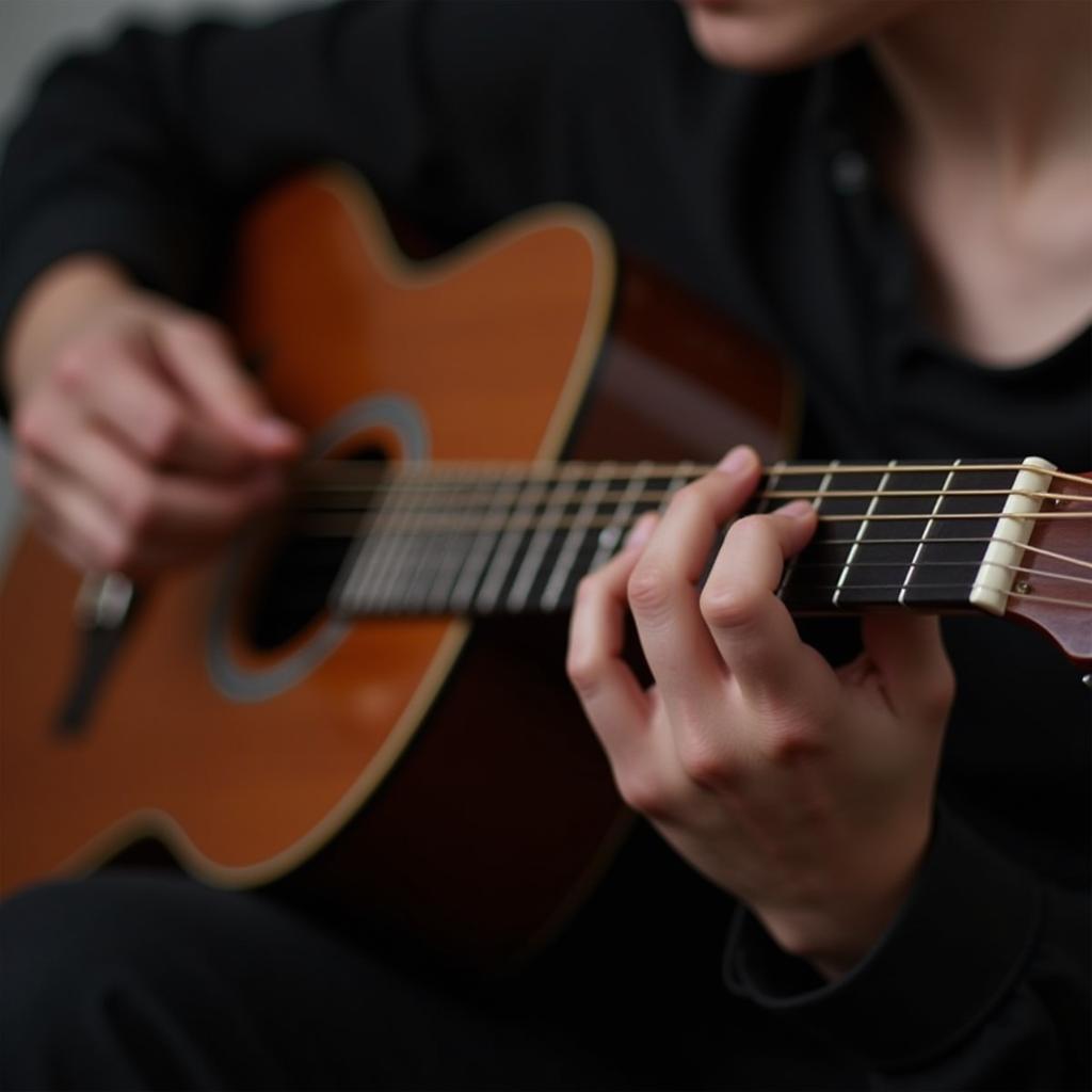 Người chơi guitar