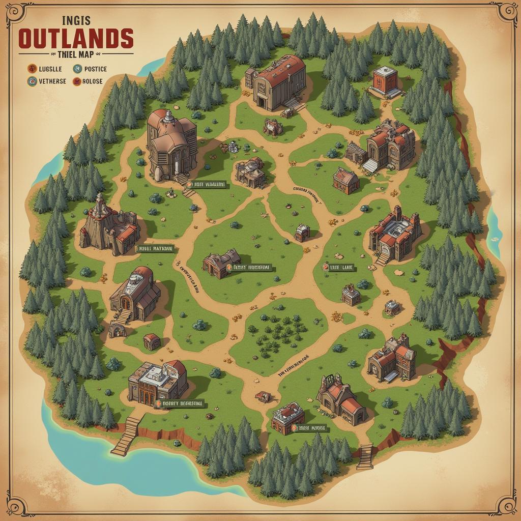 Bản đồ Outlands trong Apex Legends