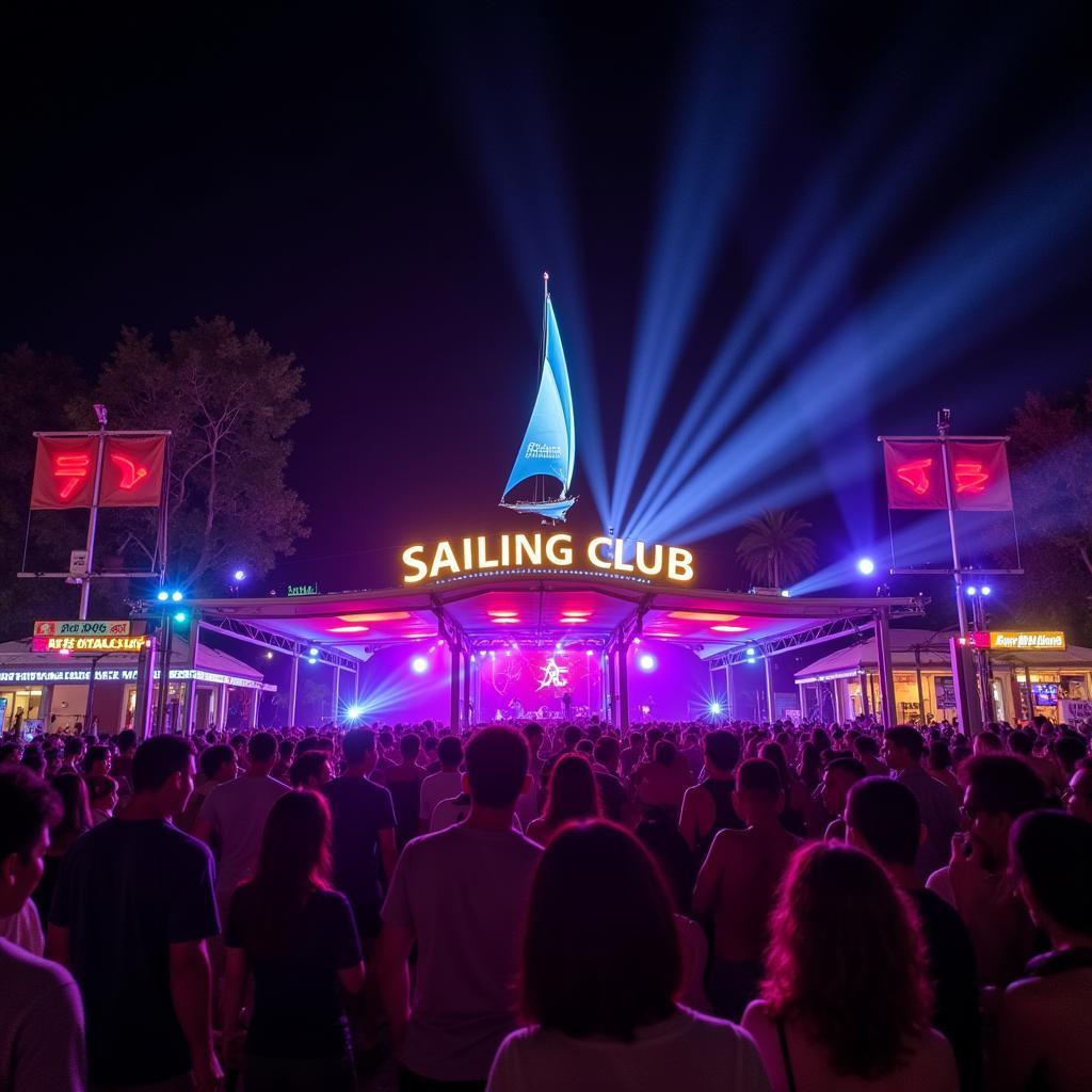 Sailing Club Nha Trang sôi động về đêm