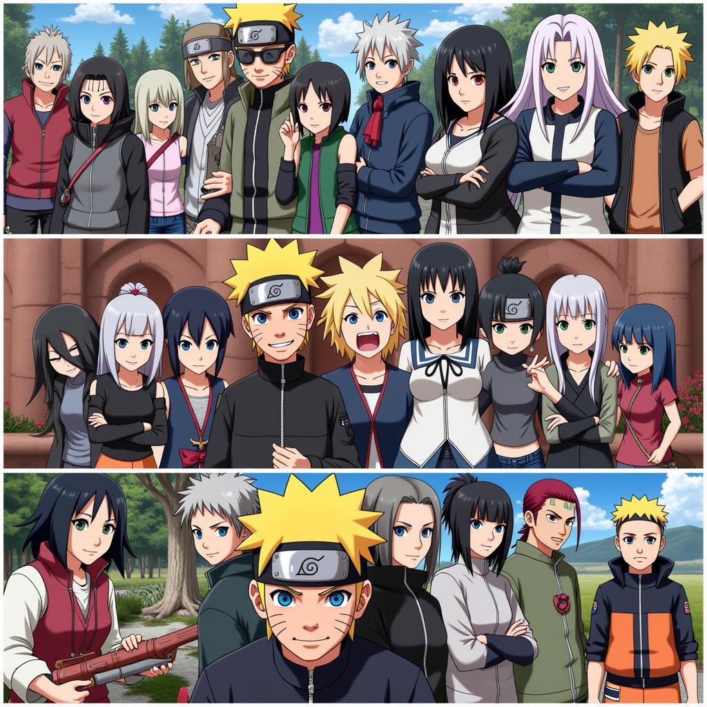 Thế giới trò chơi Naruto đa dạng với nhiều thể loại khác nhau, từ đối kháng đến nhập vai, chiến thuật, hành động...