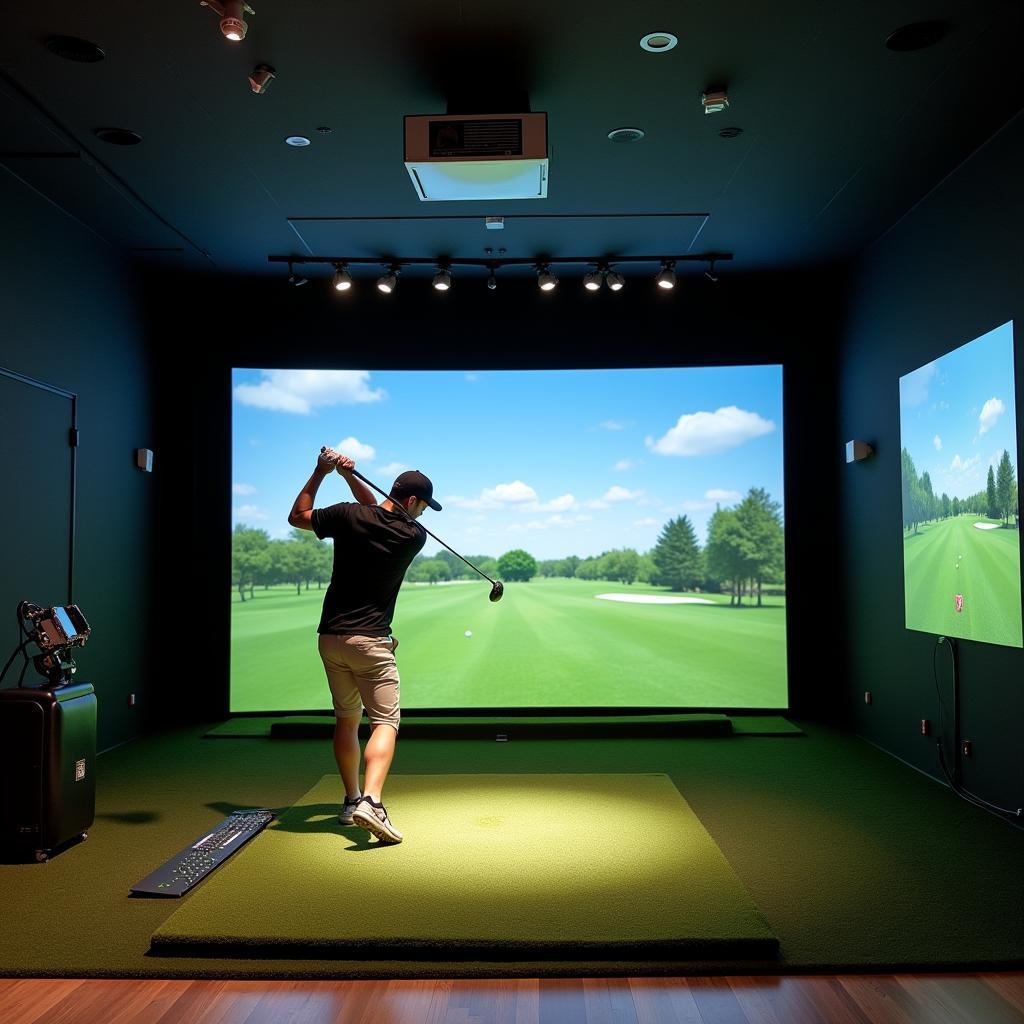 Thiết bị chơi golf 3D chuyên nghiệp