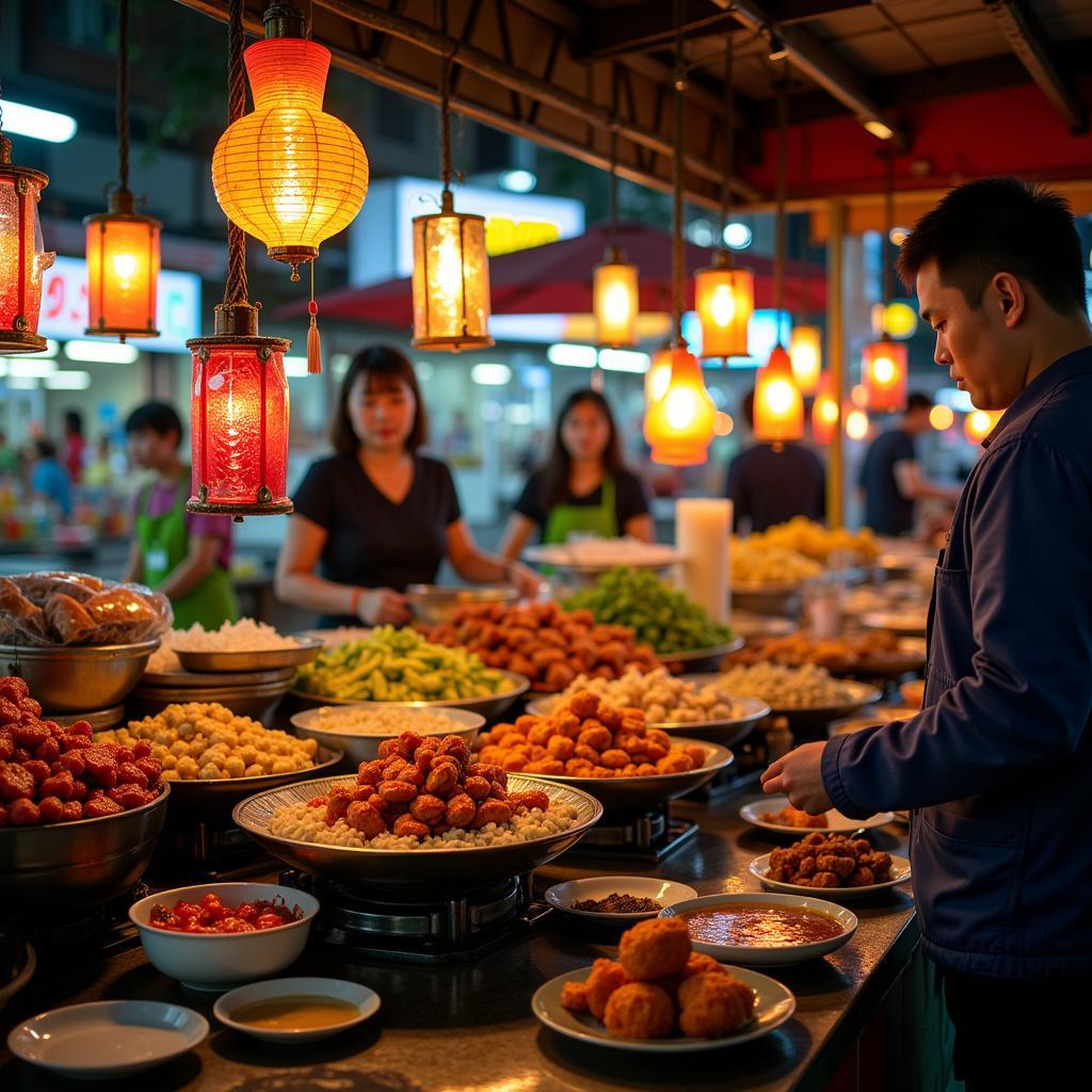 Thưởng Thức Ẩm Thực Chợ Đêm Đài Nam