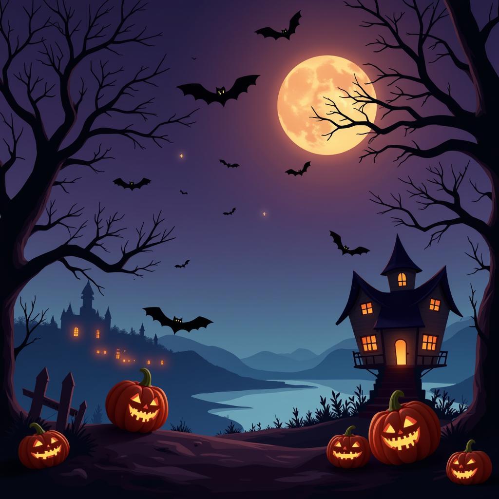 Trò chơi Google Halloween không khí lễ hội