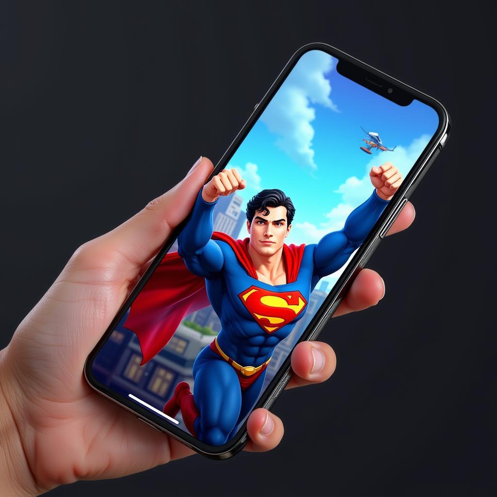 Trò chơi Superman trên điện thoại di động