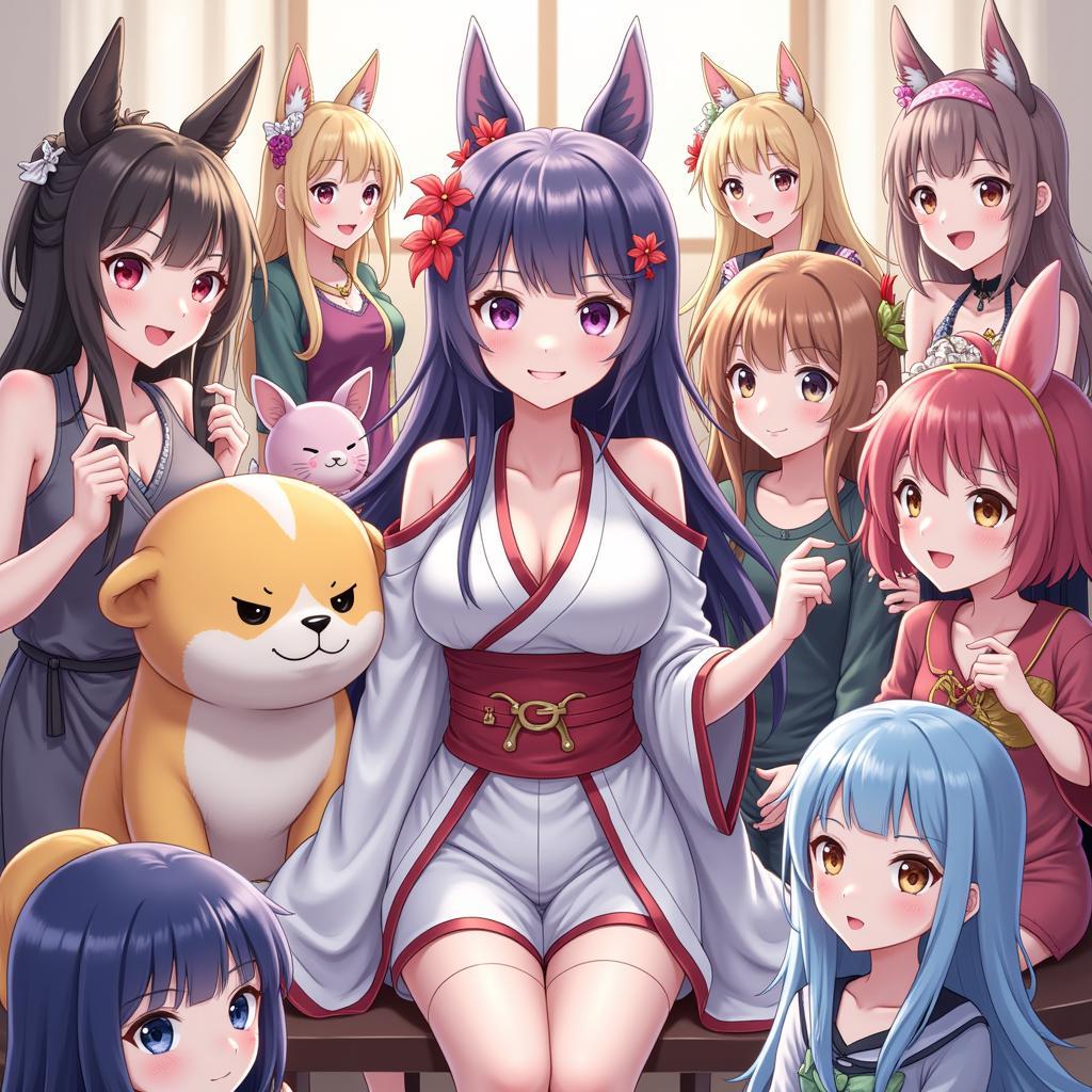 Trở thành bậc thầy Harem Collector Kimochi