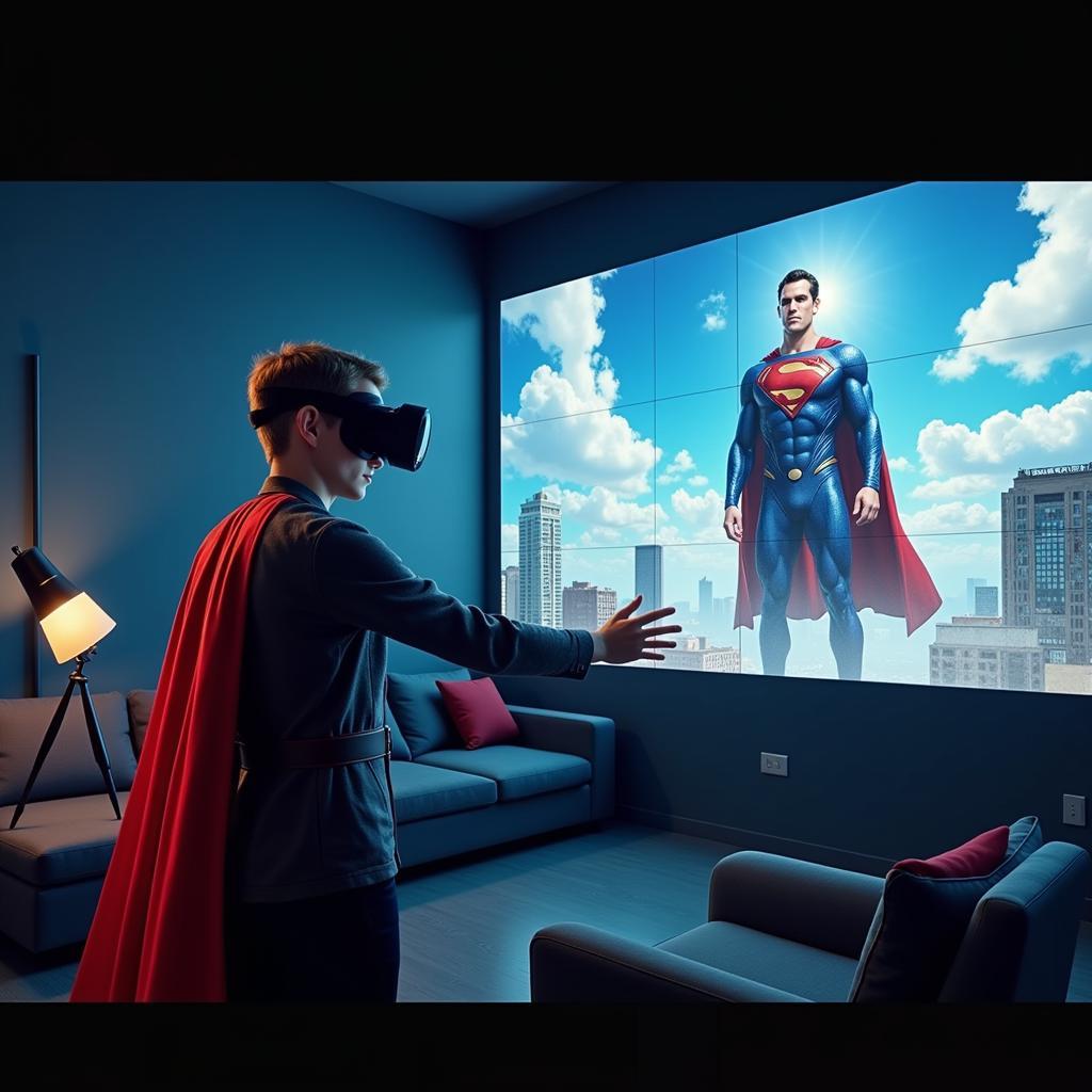 Tương lai của trò chơi Superman với công nghệ VR/AR